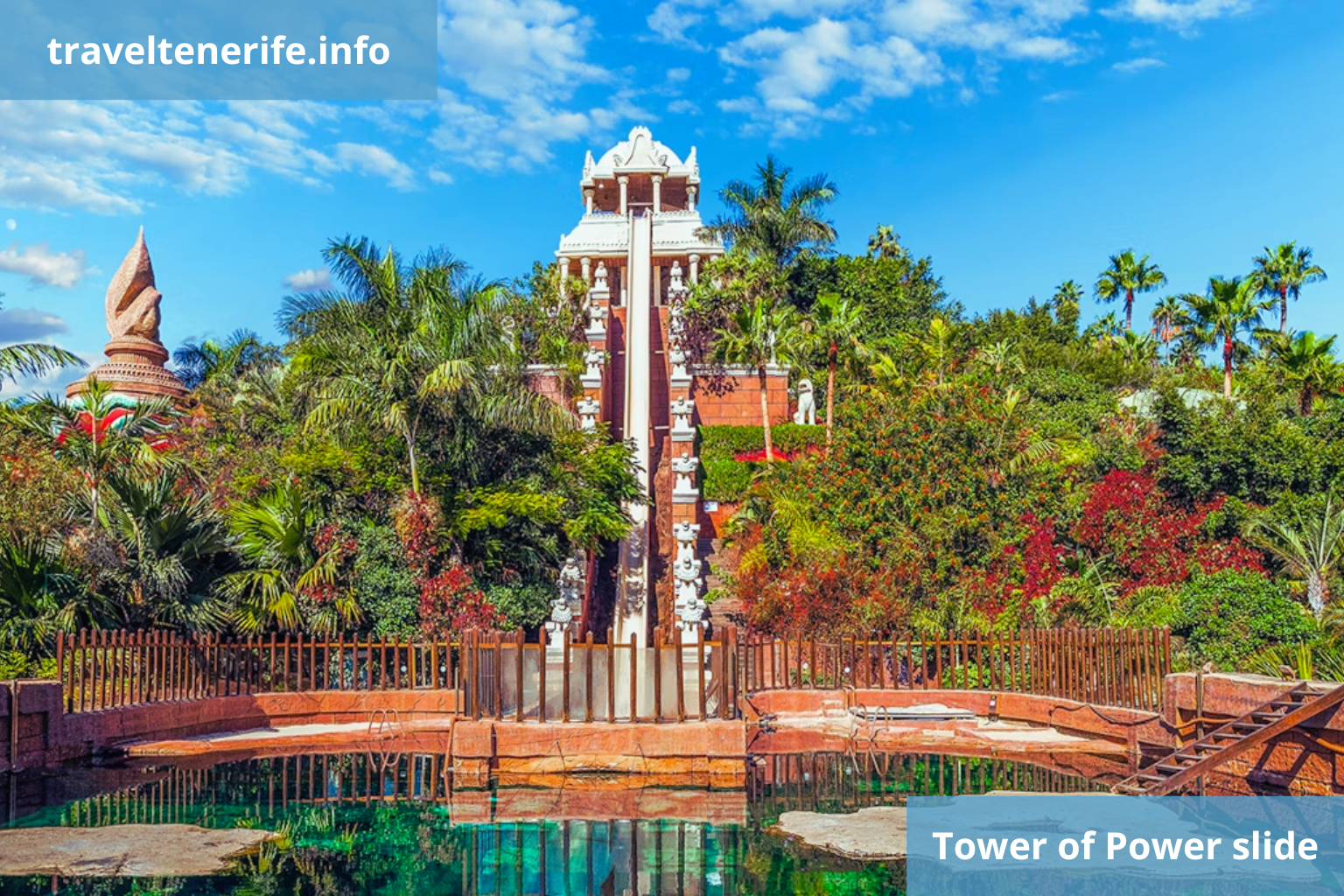 siam park turm der macht rutsche