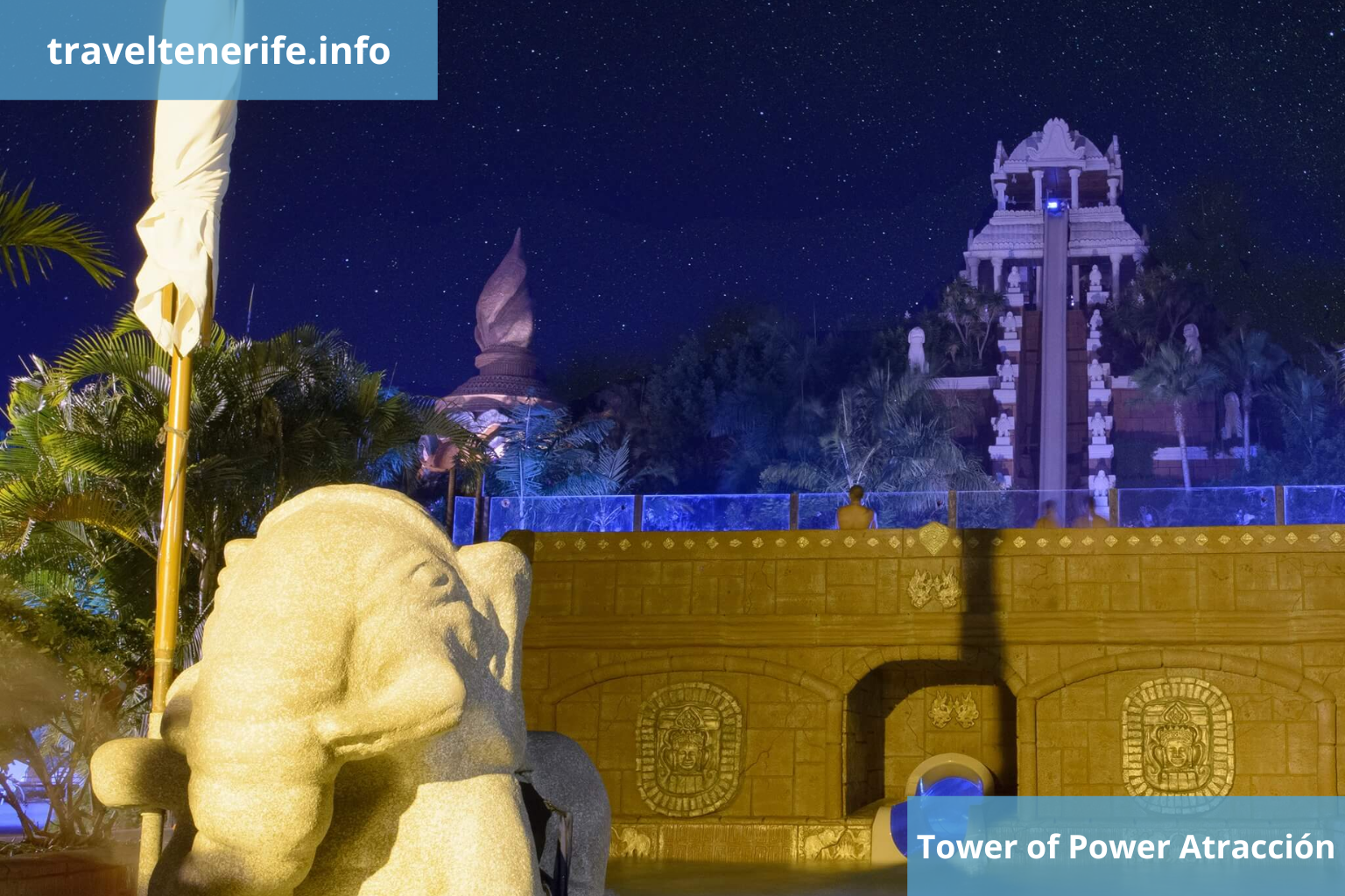 horario siam night Tower of Power atraccion