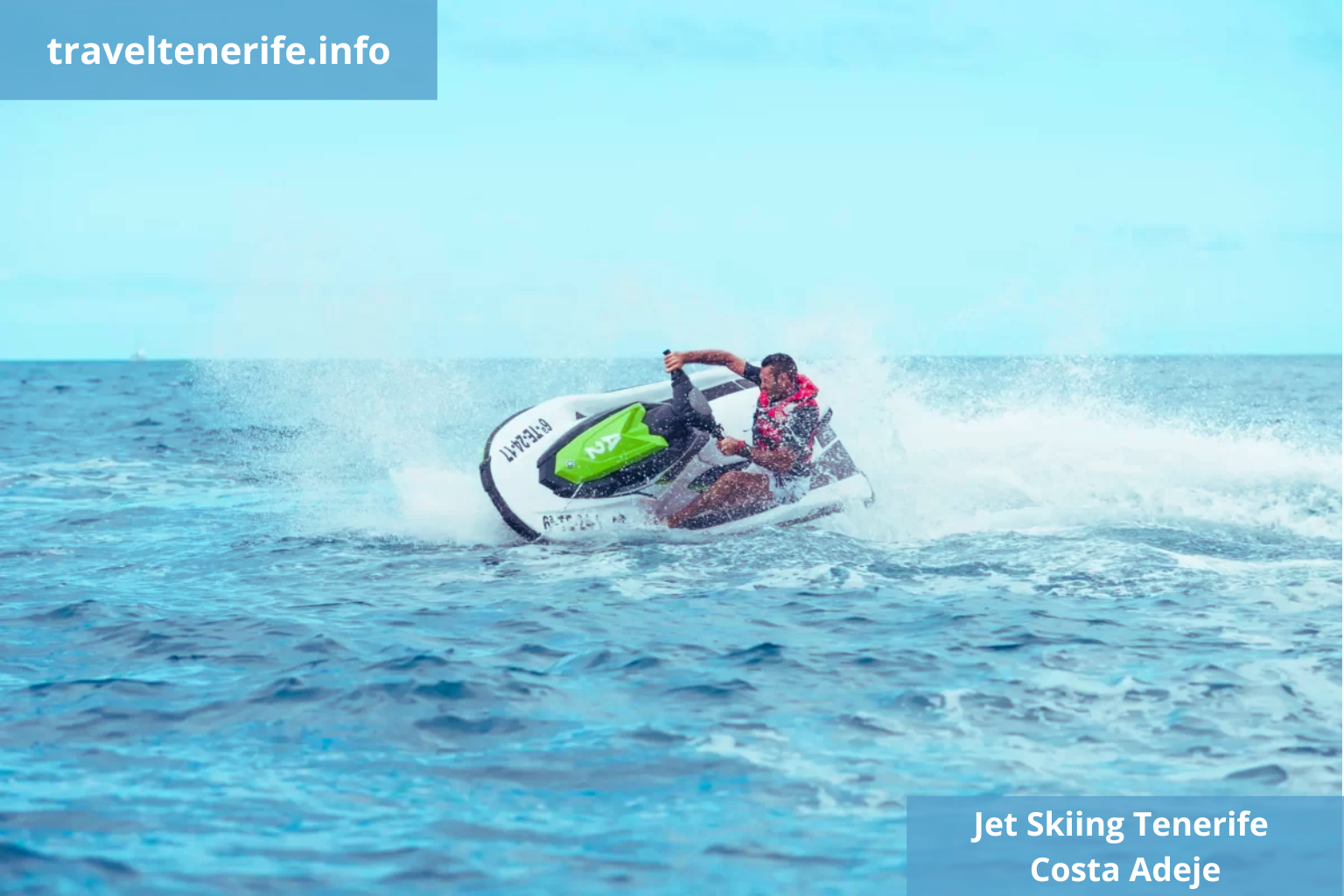 jet skiing tenerife in costa adeje