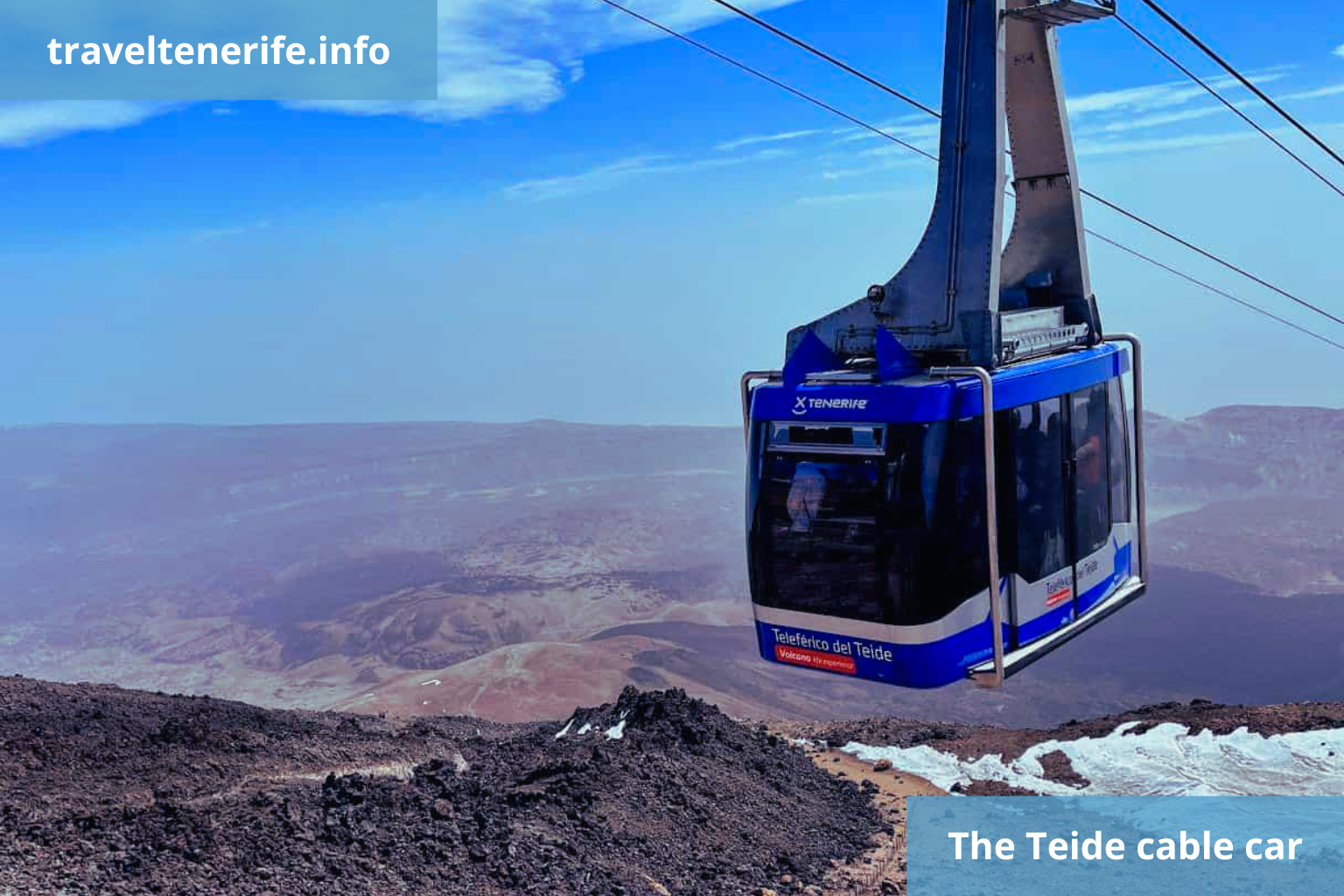 mount teide night cable car