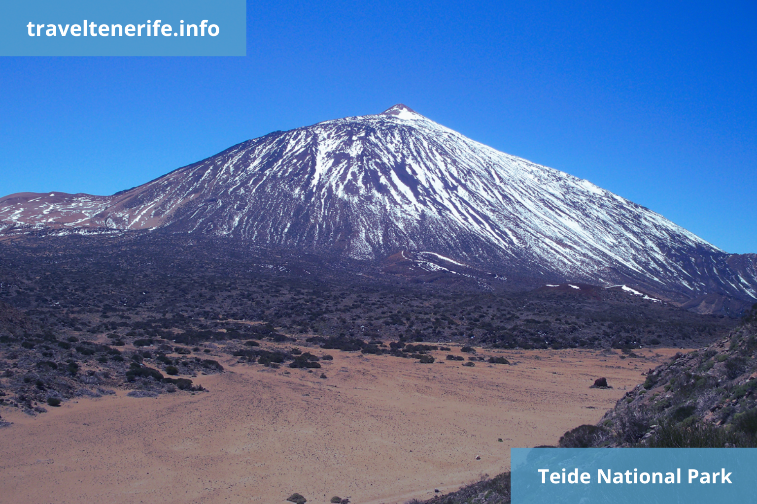 excursión en el parque del teide