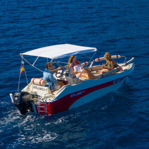 Atlanca boat without a licence